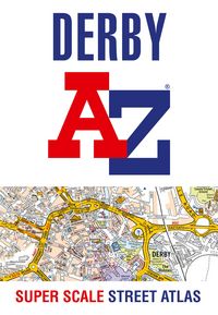 Produktbild: A-Z maps: Derby A-Z Super Scale Street Atlas