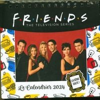 Friends, the television series : le calendrier 2024 : la série