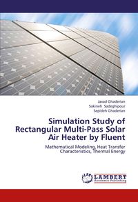 Produktbild: Simulation Study of Rectangular Multi-Pass Solar Air Heater by Fluent
