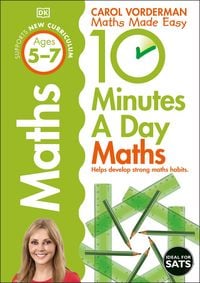 Produktbild: 10 Minutes A Day Maths, Ages 5-7 (Key Stage 1)