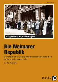 Produktbild: Die Weimarer Republik