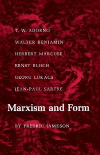 Produktbild: Marxism and Form
