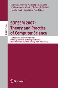 Produktbild: SOFSEM 2007: Theory and Practice of Computer Science