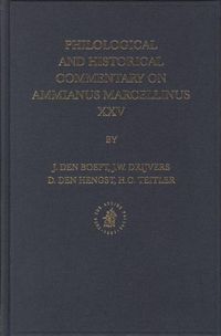 Produktbild: Philological and Historical Commentary on Ammianus Marcellinus XXV