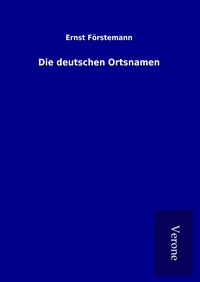 Produktbild: Die deutschen Ortsnamen