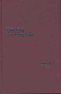 Produktbild: Dworkin, C: Reading the Illegible