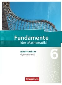 Produktbild: Fundamente der Mathematik 6. Schuljahr. Schülerbuch Gymnasium Niedersachsen