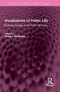 Produktbild: Vocabularies of Public Life