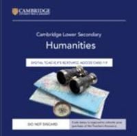 Produktbild: Cambridge Lower Secondary Humanities Digital Teacher's Resource 7&ndash;9 Access Card