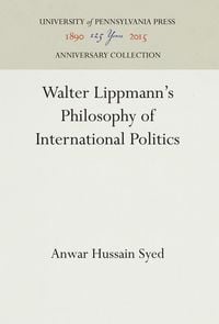 Produktbild: Walter Lippmann's Philosophy of International Politics