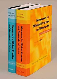 Produktbild: Measures for Clinical Practice and Research: A Sourcebook Two-Volume Set
