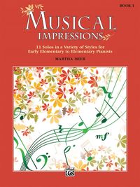 Produktbild: Musical Impressions, Book 1