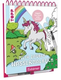 Produktbild: Mein Zauber-Wassermalbuch Einh&ouml;rner