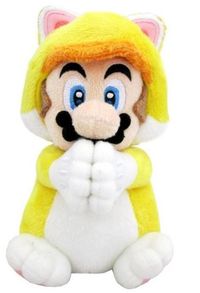 Bild vom Artikel Nintendo Mario Cat Handmagnet-Plüschfigur, gelb, 19 cm vom Autor 