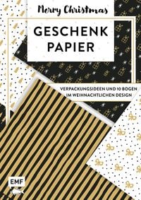 Produktbild: Das Geschenkpapier-Set &ndash; Merry Christmas: Verpackungsideen und 10 Bogen im weihnachtlichen Design