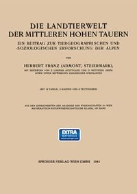 Produktbild: Die Landtierwelt der Mittleren Hohen Tauern