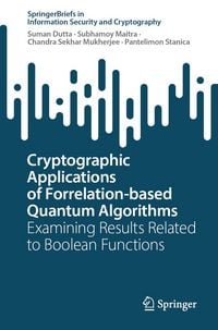Produktbild: Cryptographic Applications of Forrelation-based Quantum Algorithms
