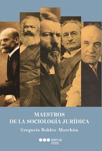 Produktbild: Maestros de la sociolog&iacute;a jur&iacute;dica