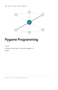 Produktbild: Pygame Programming