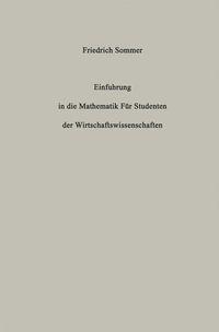 Produktbild: Einf&uuml;hrung in die Mathematik