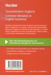 Stevens, J: Taschentrainer Englisch/Common Mistakes