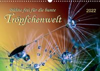 Produktbild: B&uuml;hne frei f&uuml;r die bunte Tr&ouml;pfchenwelt (Wandkalender 2022 DIN A3 quer)