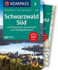 KOMPASS Wanderführer Schwarzwald Süd mit Naturpark, Kaiserstuhl und Markgräflerland, 60 Touren Walter Theil