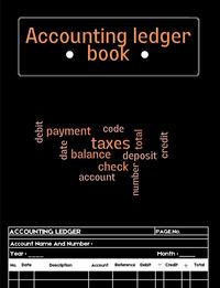 Produktbild: Accounting Ledger Book