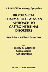 Produktbild: Biochemical Pharmacology as an Approach to Gastrointestinal Disorders