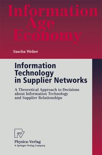 Produktbild: Information Technology in Supplier Networks