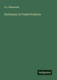 Produktbild: Dictionary of Trade Products