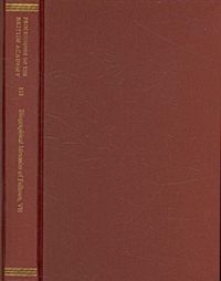 Produktbild: Johnston, R: Biographical Memoirs of Fellows, VII