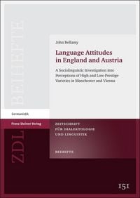 Produktbild: Language Attitudes in England and Austria
