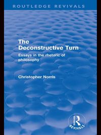 Produktbild: The Deconstructive Turn (Routledge Revivals)
