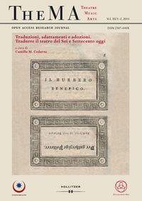 Produktbild: TheMA - Open Access Research Journal for Theatre, Music, Arts