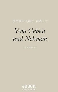 Produktbild: Vom Geben und Nehmen