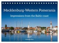 Produktbild: Mecklenburg-Western Pomerania. Impressions from the Baltic coast (Desk Calendar 2027 DIN A5 landscape), CALVENDO 12 Month DeskCalendar