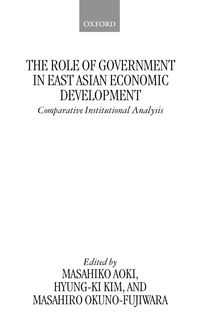 Produktbild: The Role of Government in East Asian Economic Development