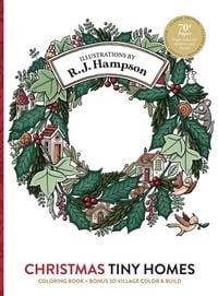 Produktbild: Christmas Tiny Homes Coloring Book