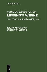 Produktbild: Briefe von Lessing