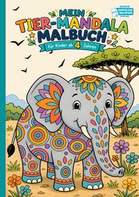 Produktbild: Mein Tier-Mandala Malbuch