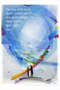 Produktbild: Jahreslosung Eberhard M&uuml;nch 2027, Kunstdruck 40 x 60 cm