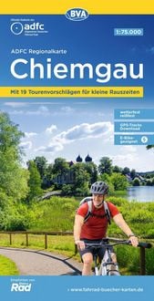 Produktbild: BVA ADFC Regionalkarte Chiemgau 1:75.000