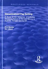 Produktbild: Bender, K: Decentralised Pay Setting