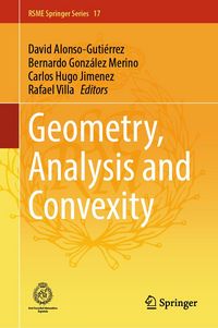 Produktbild: Geometry, Analysis and Convexity