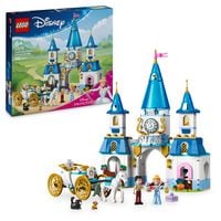 Produktbild: LEGO ǀ Disney Princess 43275 Cinderellas Schloss und Pferdekutsche