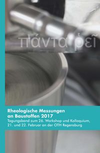 Produktbild: Rheologische Messungen an Baustoffen 2017