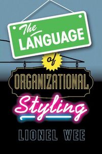 Produktbild: The Language of Organizational Styling