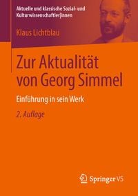 Produktbild: Zur Aktualität von Georg Simmel