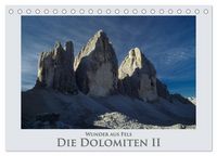 Produktbild: Wunder aus Fels - Die Dolomiten II (Tischkalender 2027 DIN A5 quer), CALVENDO Monatskalender